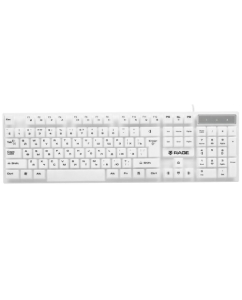 Купить Клавиатура+мышь  проводная  Aceline GS Rage 100 белый  в E-mobi