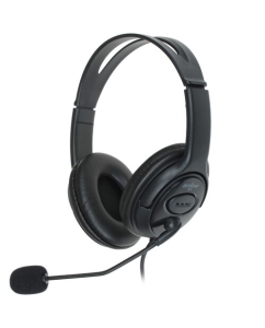 Купить Проводные наушники Aceline AH-217 черный в E-mobi