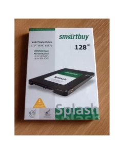 Купить SSD накопитель SmartBuy Splash mk1 2.5&quot; 128 ГБ (SBSSD-128GT-MX902-25S3)  в E-mobi