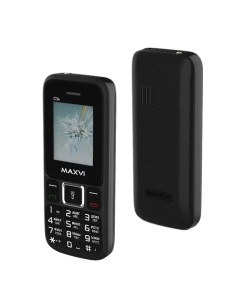 Купить Мобильный телефон Maxvi Black (C3n) в E-mobi