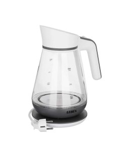 Купить Чайник электрический LEBEN 291-060 1.5 л белый в E-mobi