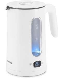 Купить Чайник электрический HYUNDAI HYK-G5510 1.5 л белый в E-mobi