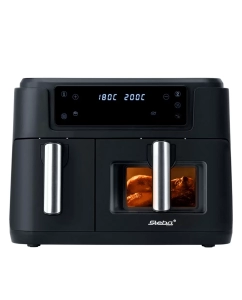 Купить Аэрогриль Steba HF 9500 Duo черный, серебристый в E-mobi