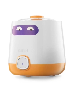 Купить Йогуртница Kitfort KT-6403 оранжевый; белый в E-mobi
