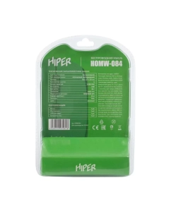 Купить Беспроводная игровая мышь HIPER HOMW-084 зеленый  в E-mobi