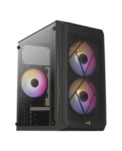 Купить Корпус компьютерный AeroCool Cs-107-A-BK-v1 Black в E-mobi