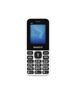 Купить Сотовый телефон Maxvi C27 White в E-mobi