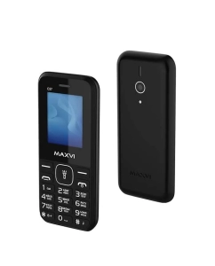 Купить Мобильный телефон Maxvi C27 Black в E-mobi