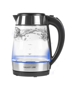 Купить Чайник электрический Galaxy GL0558 1.7 л серый, черный  в E-mobi