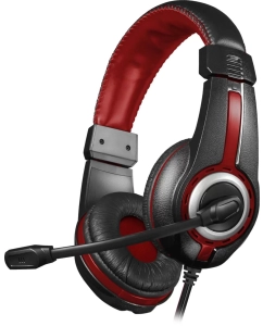Купить Игровая гарнитура Defender Warhead G-185 Red/Black в E-mobi