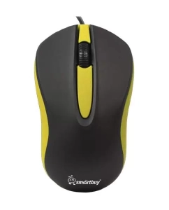 Купить Мышь SmartBuy ONE 329 Yellow/Black (SBM-329-KY)  в E-mobi