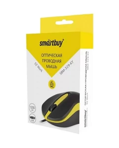 Купить Мышь SmartBuy ONE 329 Yellow/Black (SBM-329-KY)  в E-mobi
