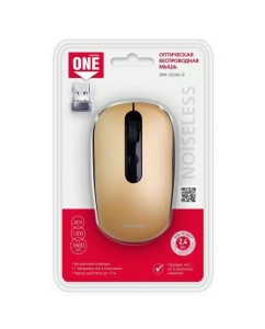 Купить Беспроводная мышь SmartBuy ONE 262AG Gold/Black (SBM-262AG-O)  в E-mobi