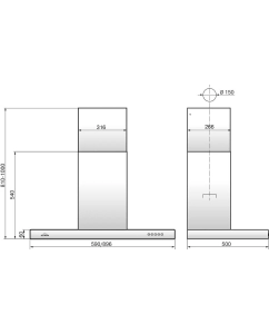 Купить Вытяжка настенная ELIKOR Опал 60Н-650-Э3Д КВ II Э-650-60-378 серебристый  в E-mobi