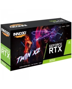 Купить Видеокарта INNO3D NVIDIA RTX 3050 Twin X2 6G (N30502-06D6-1711VA60)  в E-mobi