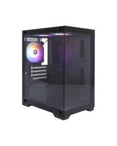 Купить Корпус компьютерный 1STPLAYER MIKU Mi2 Black Mi2-BK-3F1 в E-mobi