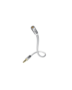Купить INAKUSTIK Premium Extension Audio Cable + 6.3 jack adapter в E-mobi