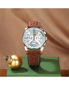 Купить Швейцарские механические наручные часы Cuervo y Sobrinos 3144.1NF с хронографом  в E-mobi