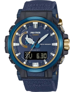 Купить Японские наручные часы Casio Pro Trek PRW-61SS-2 с хронографом в E-mobi
