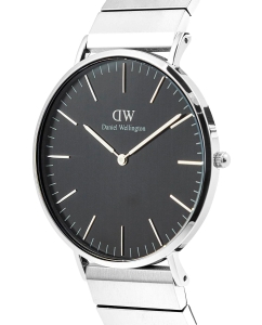 Купить Наручные часы Daniel Wellington Classic 40 Sterling Piano S Brushed Onyx  в E-mobi