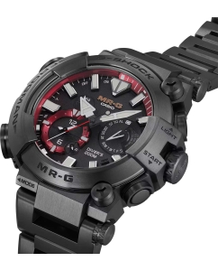 Купить Японские титановые наручные часы Casio G-SHOCK MRG-BF1000B-1A с хронографом  в E-mobi