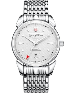 Купить Швейцарские механические наручные часы Cuervo y Sobrinos 3195B.1SR.A в E-mobi