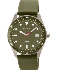 Купить Титановые наручные часы Boccia Titanium 3664-03 в E-mobi