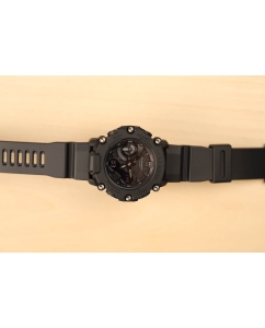 Купить Японские наручные часы Casio G-SHOCK GA-2200BB-1AER с хронографом  в E-mobi