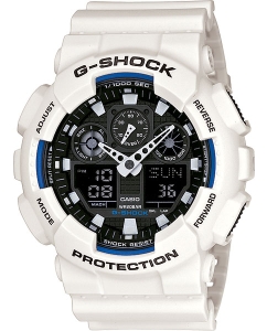 Купить Японские наручные часы Casio G-SHOCK GA-100B-7A с хронографом в E-mobi
