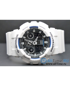 Купить Японские наручные часы Casio G-SHOCK GA-100B-7A с хронографом  в E-mobi