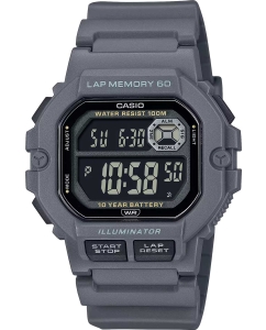 Купить Японские наручные часы Casio Collection WS-1400H-8B с хронографом в E-mobi