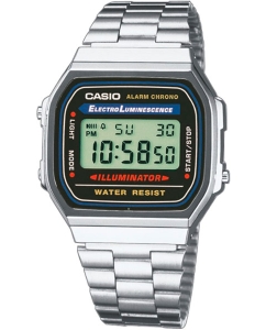 Купить Японские наручные часы Casio Vintage A-168WA-1 с хронографом в E-mobi