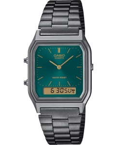 Купить Японские наручные часы Casio Vintage AQ-230EGG-3A с хронографом в E-mobi