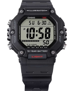 Купить Японские наручные часы Casio Collection AE-1600H-1A с хронографом  в E-mobi