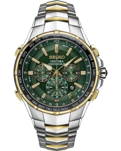 Купить Японские наручные часы Seiko SSG022 с хронографом в E-mobi