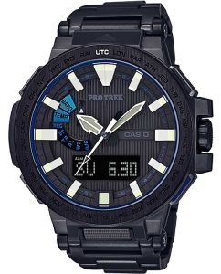Купить Японские титановые наручные часы Casio Pro Trek PRX-8000YT-1B с хронографом в E-mobi