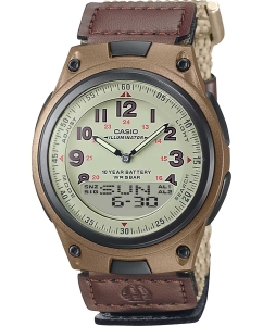 Купить Японские наручные часы Casio Collection AW-80V-5B с хронографом в E-mobi