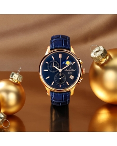 Купить Швейцарские наручные часы Mathey-Tissot H1886RCHPBU с хронографом  в E-mobi