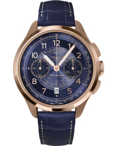 Купить Швейцарские механические спортивные наручные часы Aviator V.4.40.2.357.4 с хронографом в E-mobi