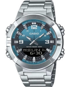 Купить Японские наручные часы Casio Collection AMW-870DA-2A2 с хронографом в E-mobi
