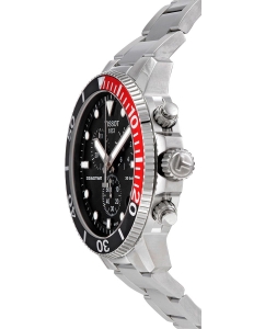 Купить Швейцарские наручные часы Tissot T-Sport Seastar T120.417.11.051.01 с хронографом  в E-mobi