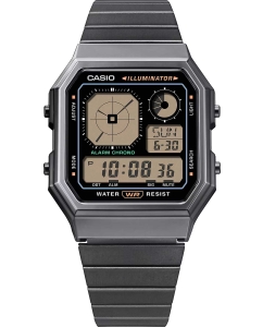 Купить Японские наручные часы Casio Vintage A130WEGG-1A с хронографом  в E-mobi
