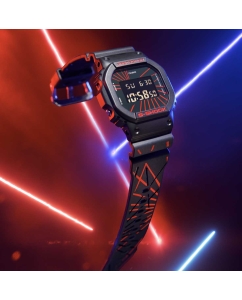 Купить Японские наручные часы Casio G-SHOCK DW-5600KUA22-1 с хронографом  в E-mobi