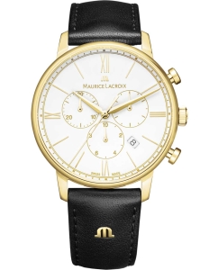 Купить Швейцарские наручные часы Maurice Lacroix EL1098-PVY01-110-2 с хронографом в E-mobi