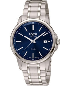 Купить Титановые наручные часы Boccia Titanium 3633-04 в E-mobi