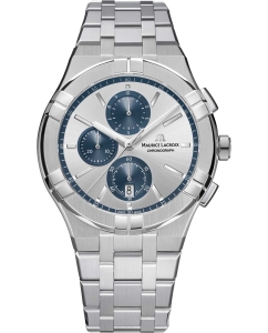 Купить Швейцарские наручные часы Maurice Lacroix AI1118-SS002-230-1 с хронографом в E-mobi