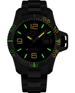Купить Швейцарские механические титановые наручные часы BALL DM3200A-S1C-BK  в E-mobi