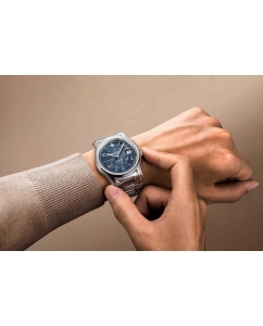 Купить Швейцарские механические титановые наручные часы Cuervo y Sobrinos 2811B.1GMTB  в E-mobi