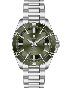 Купить Швейцарские механические наручные часы Wainer WA.25540-D в E-mobi