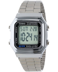 Купить Японские наручные часы Casio Vintage A-178WA-1 с хронографом в E-mobi